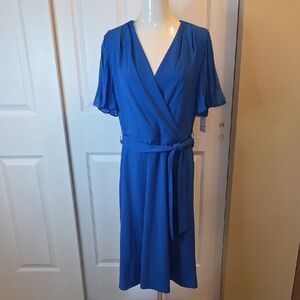Shelby & Palmer Royal Blue Midi Dress